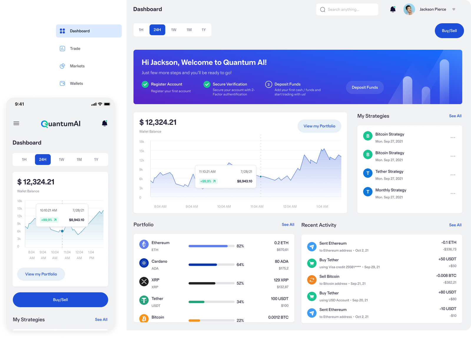 Ilustración: descarga de PDF sobre computación cuántica